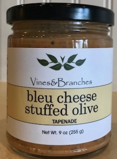 Bleu Cheese Stuffed Olive Tapenade