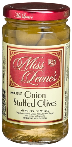 Cocktail Onion Stuffed Queen Olives
