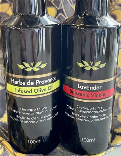 Herbs de Provence Infused Olive Oil & Lavender Balsamic Vinegar